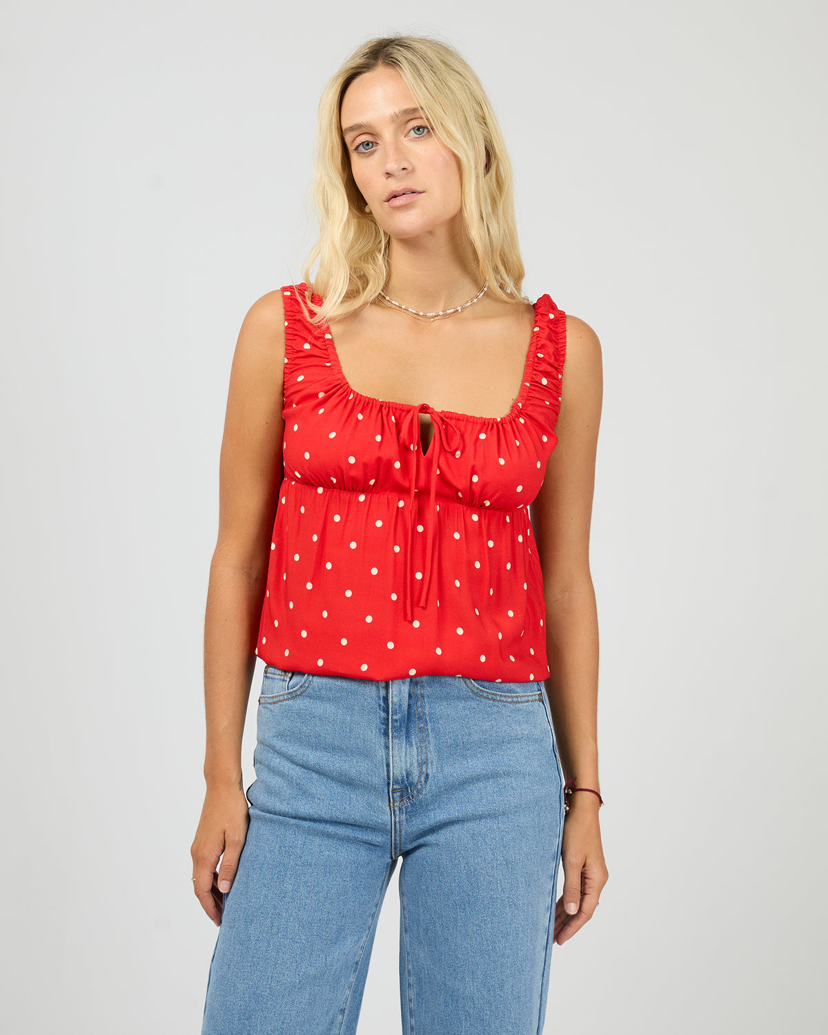 Rumi Top Red