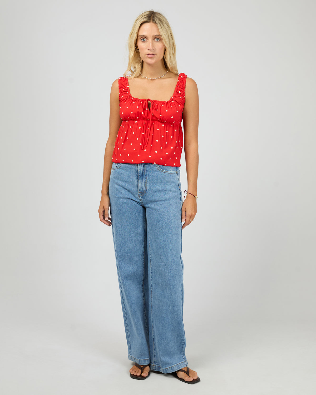 Rumi Top Red