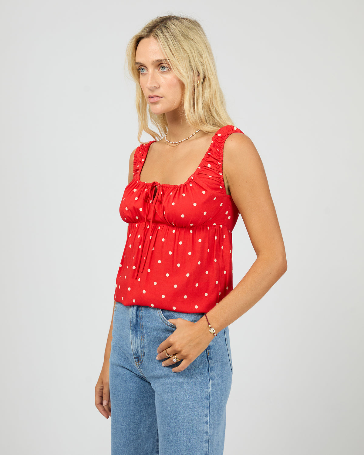 Rumi Top Red