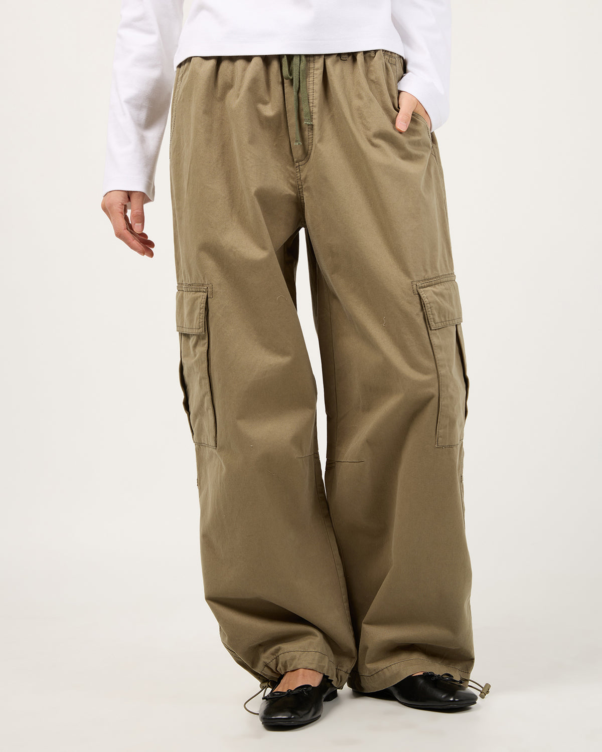 Leo Cargo Pant Khaki