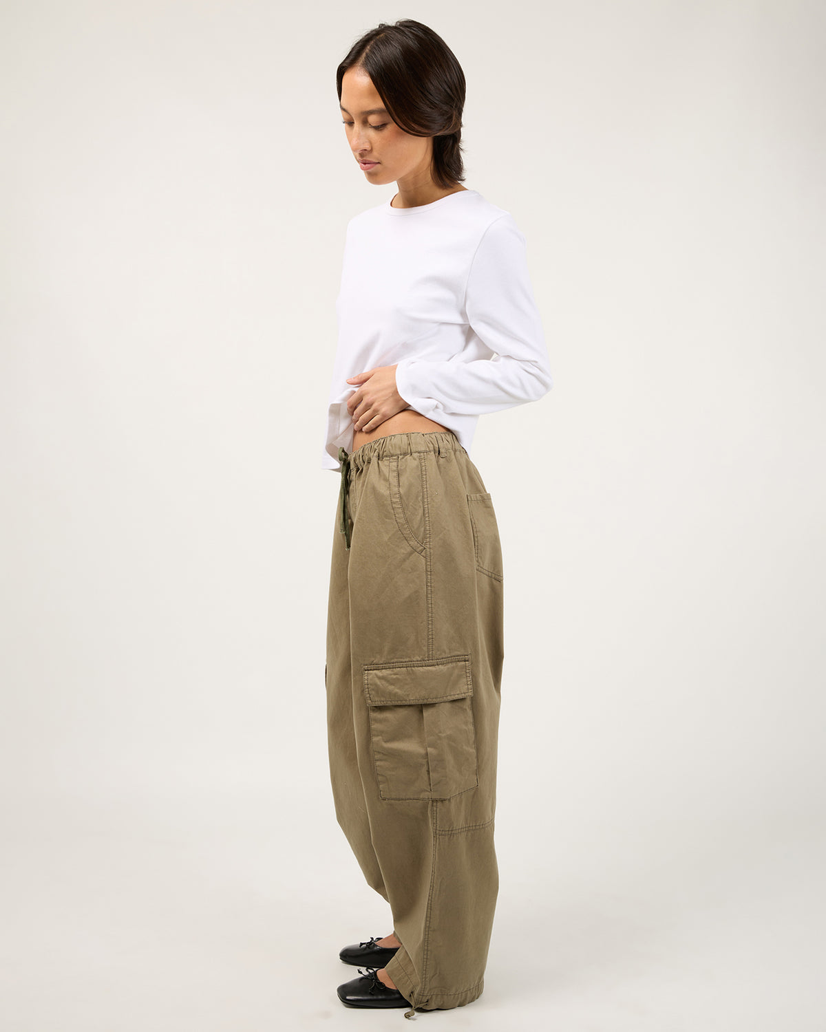 Leo Cargo Pant Khaki