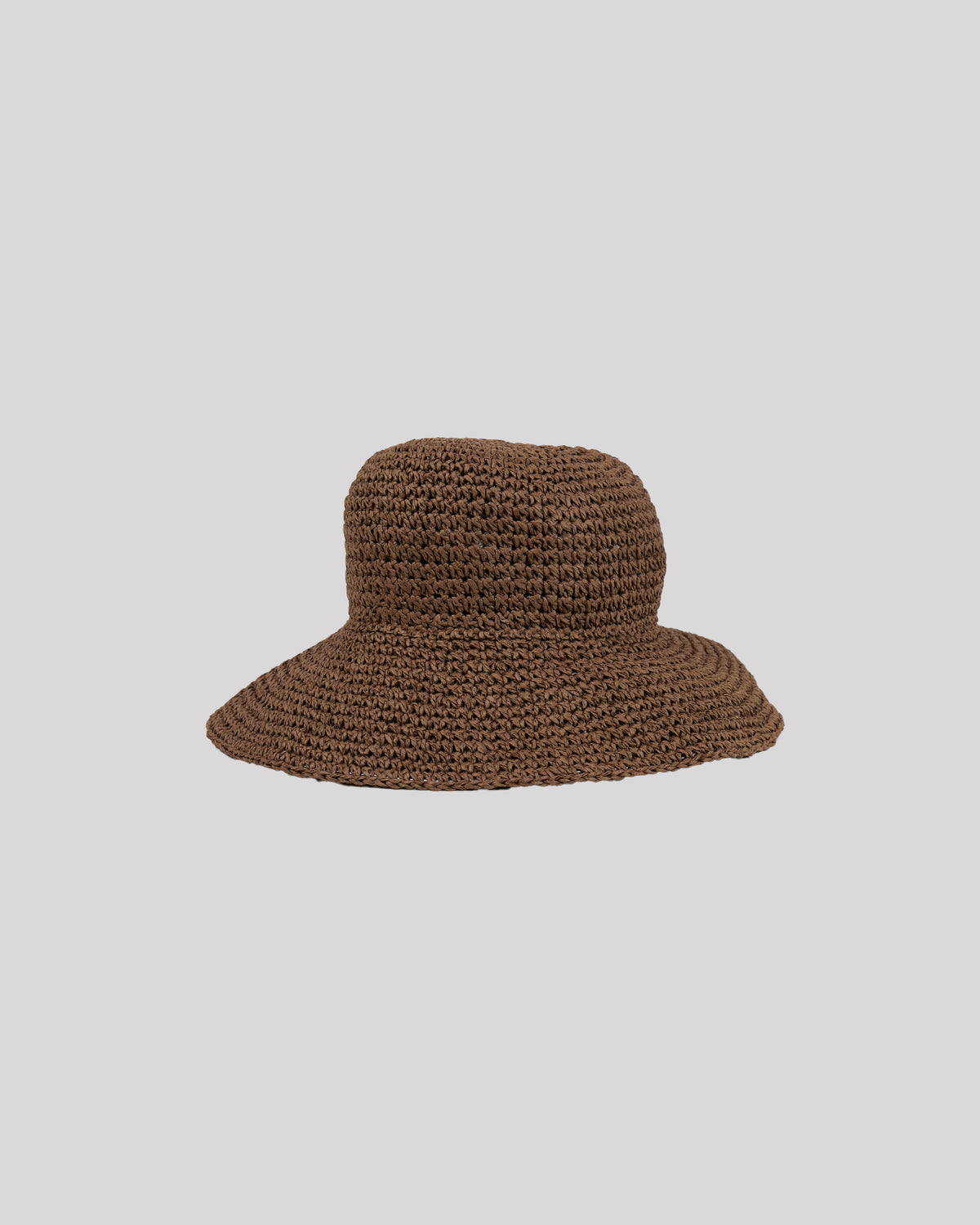 Freya Woven Bucket Brown