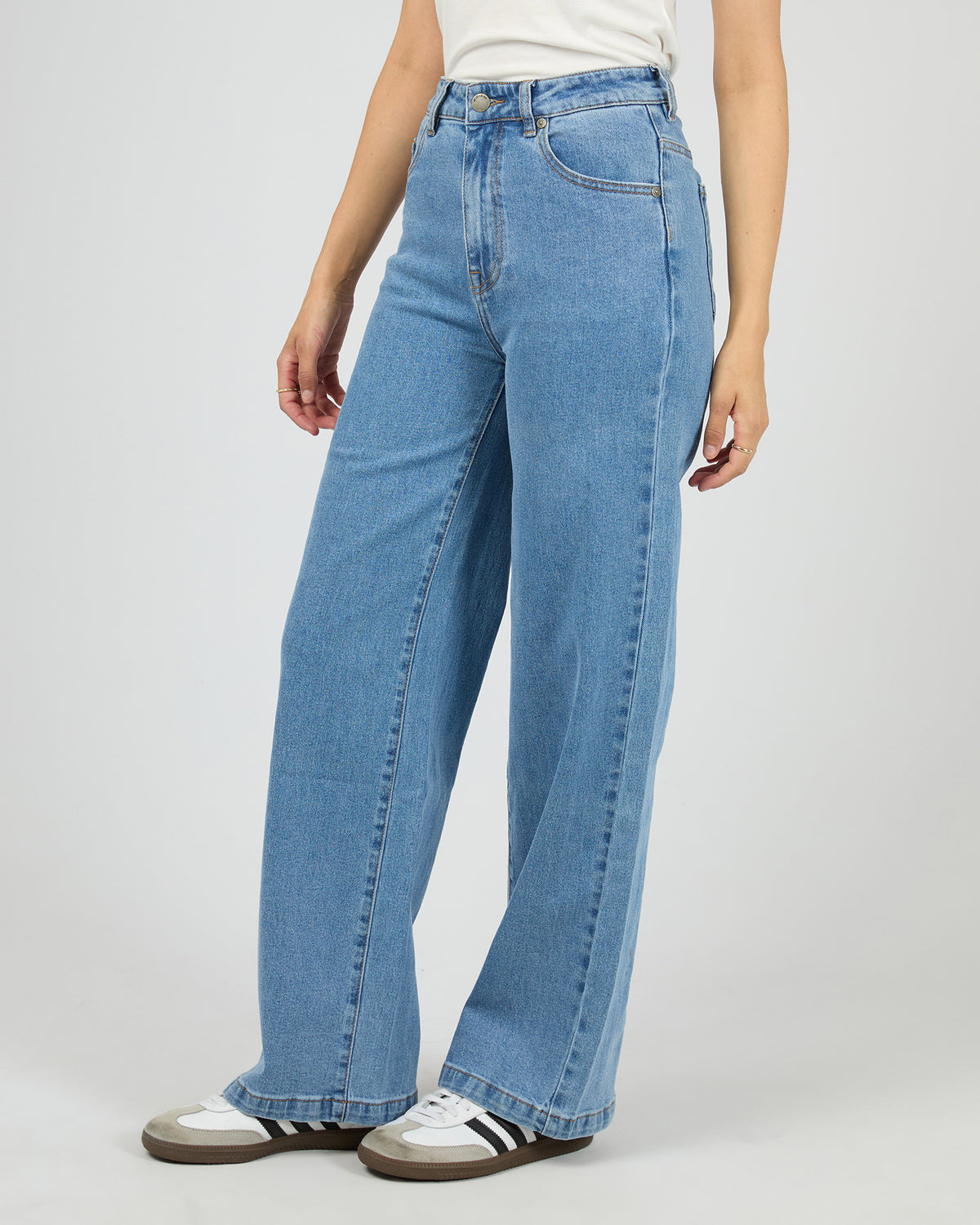 Jacqui Wide Leg Light Blue