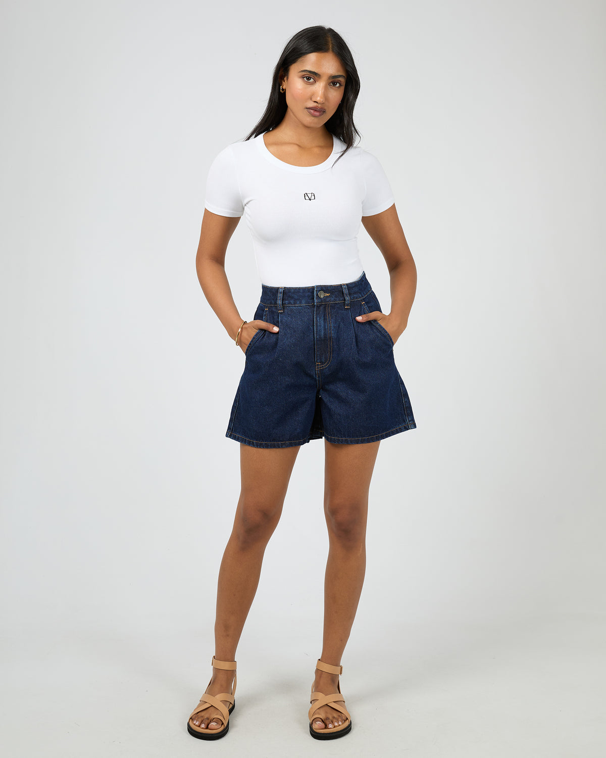 Stevie Denim Short Indigo