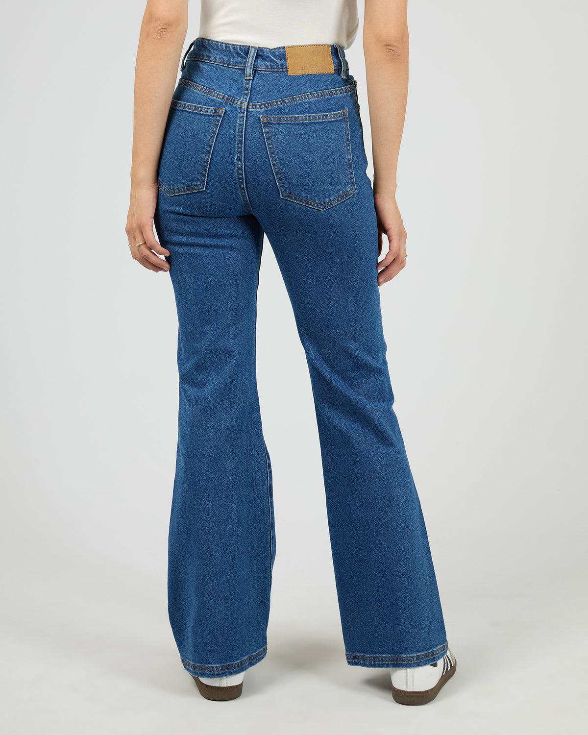 Tia Flare Jean Heritage Blue
