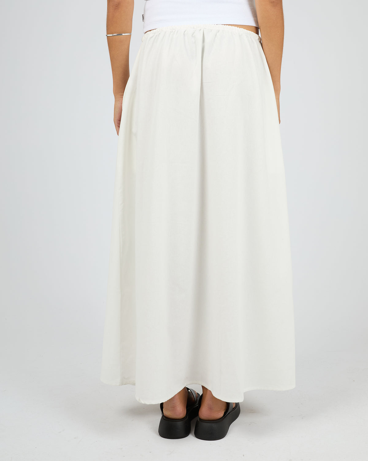 Aae Timeless Maxi Skirt White