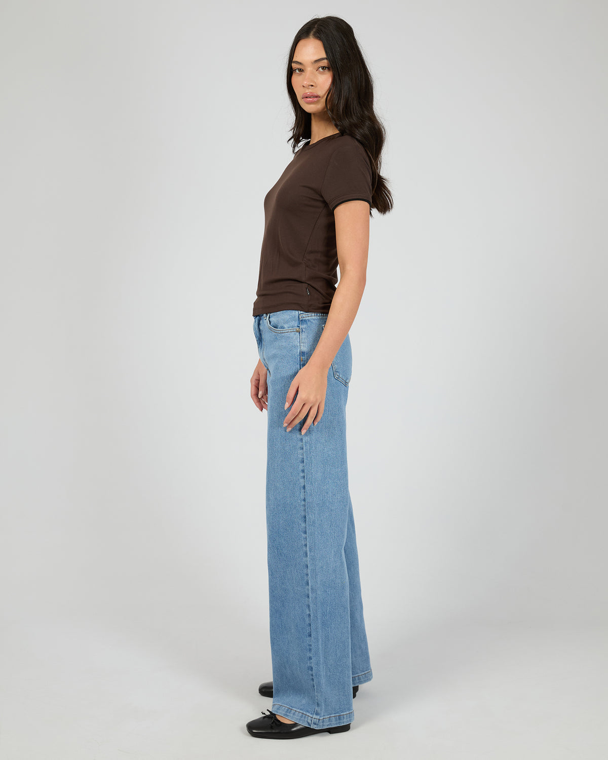 Aae Layers Tee Brown