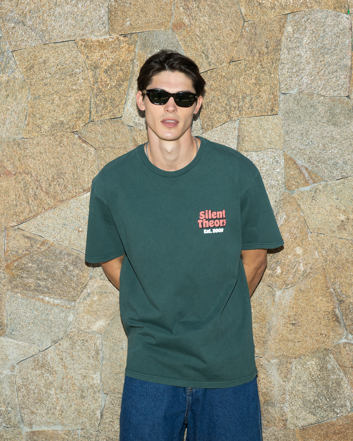 The Goods Tee Green
