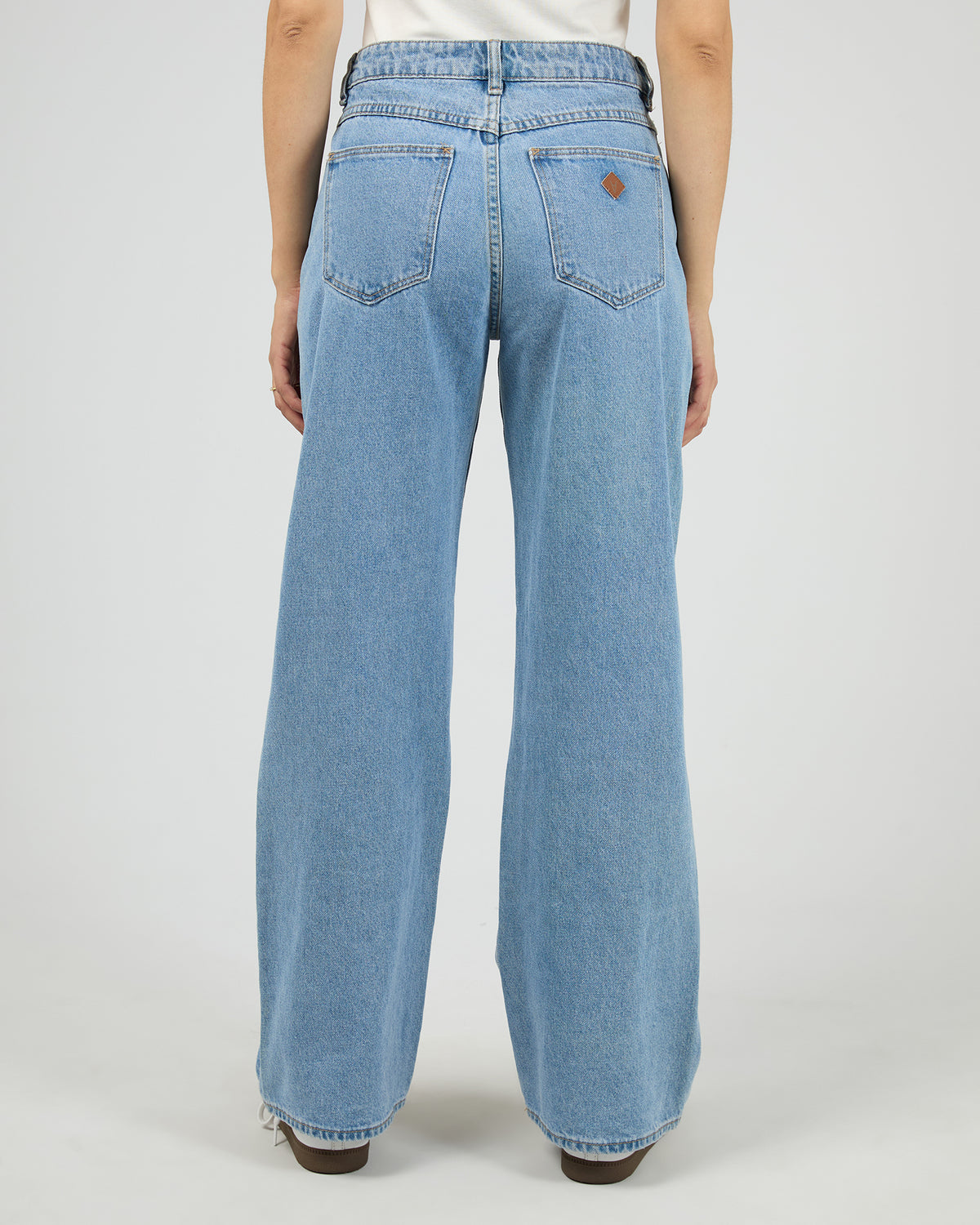 95 Baggy Gigi Jean Mid Blue