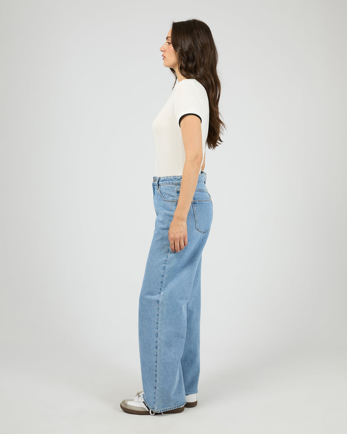 95 Baggy Gigi Jean Mid Blue
