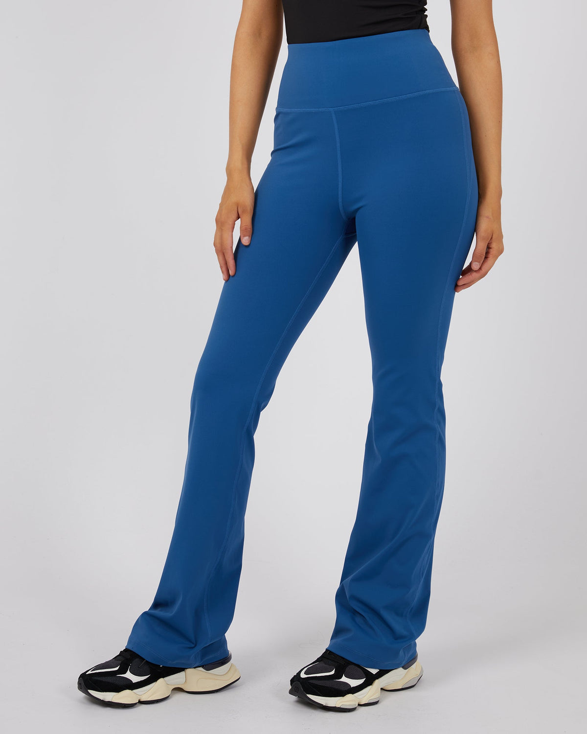 All About Eve-Active Flare Legging Navy-Edge Clothing