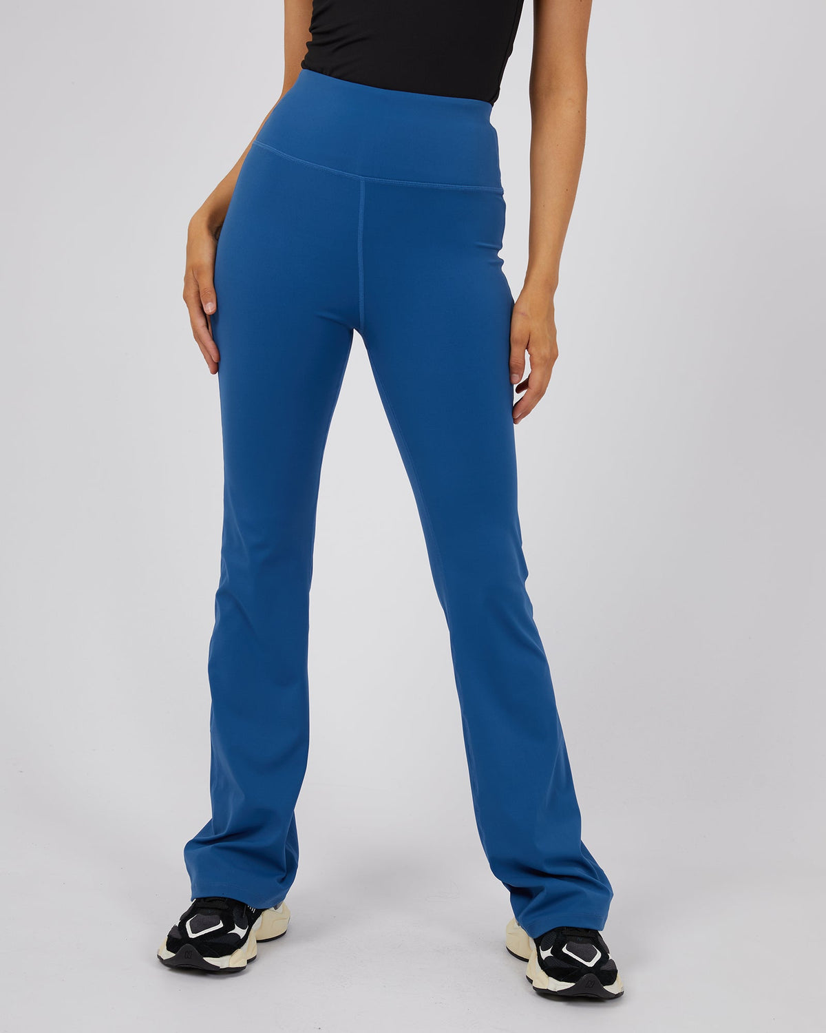 All About Eve-Active Flare Legging Navy-Edge Clothing