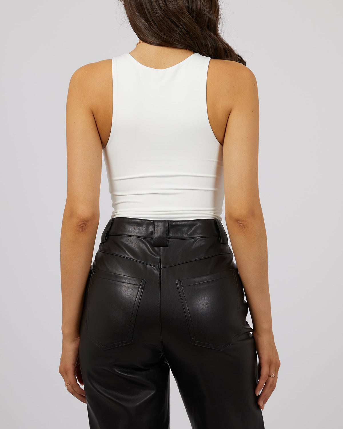 All About Eve-Eve Staple Bodysuit White-Edge Clothing