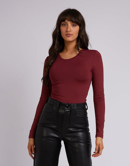 All About Eve-Eve Staple Long Sleeve Port-Edge Clothing