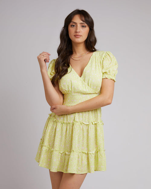 All About Eve-Leni Print Mini Dress-Edge Clothing