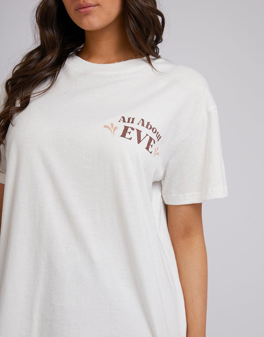All About Eve-Papillon Standard Tee Vintage White-Edge Clothing