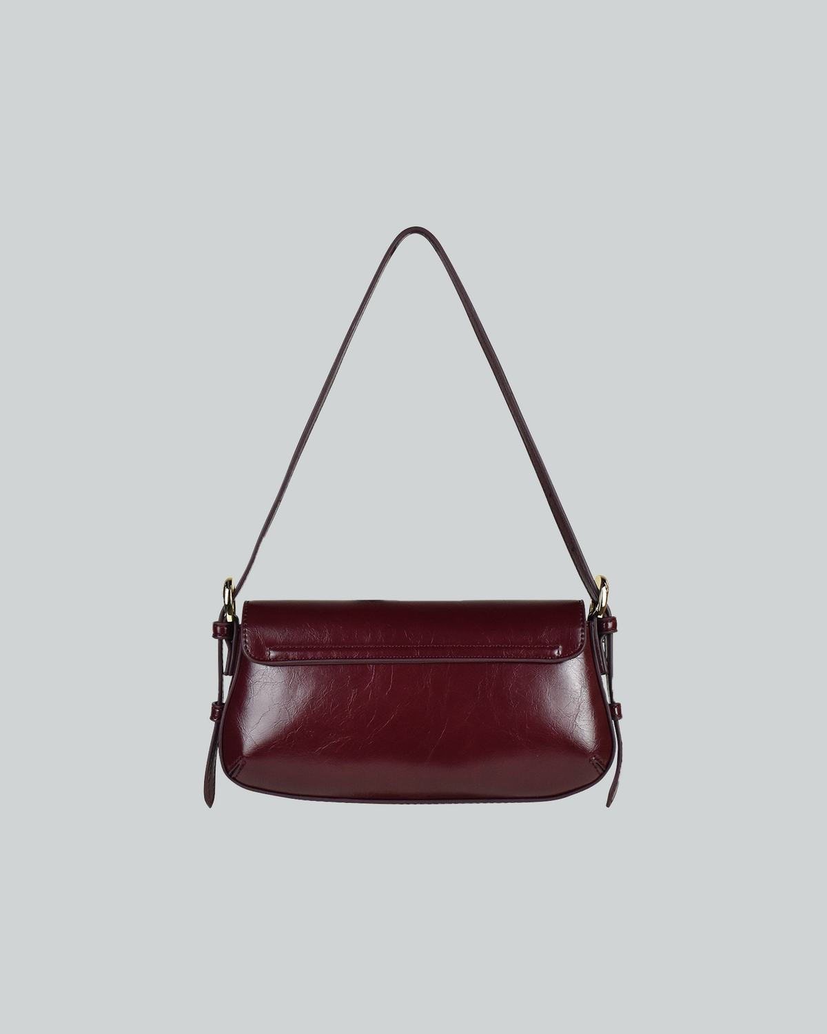 Hailee Small Flap Over Shoulder Berry