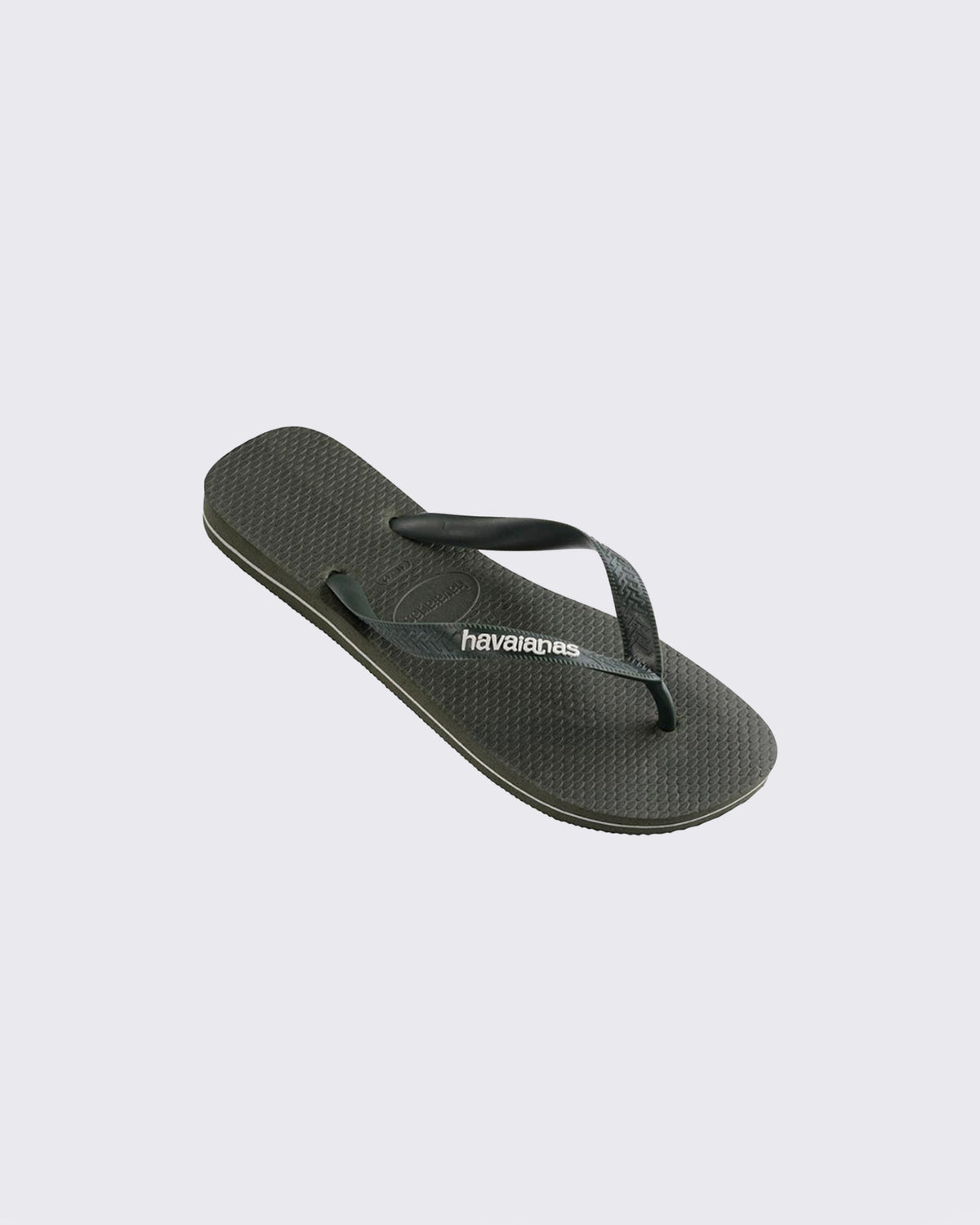 Top Rubber Logo Olive Green