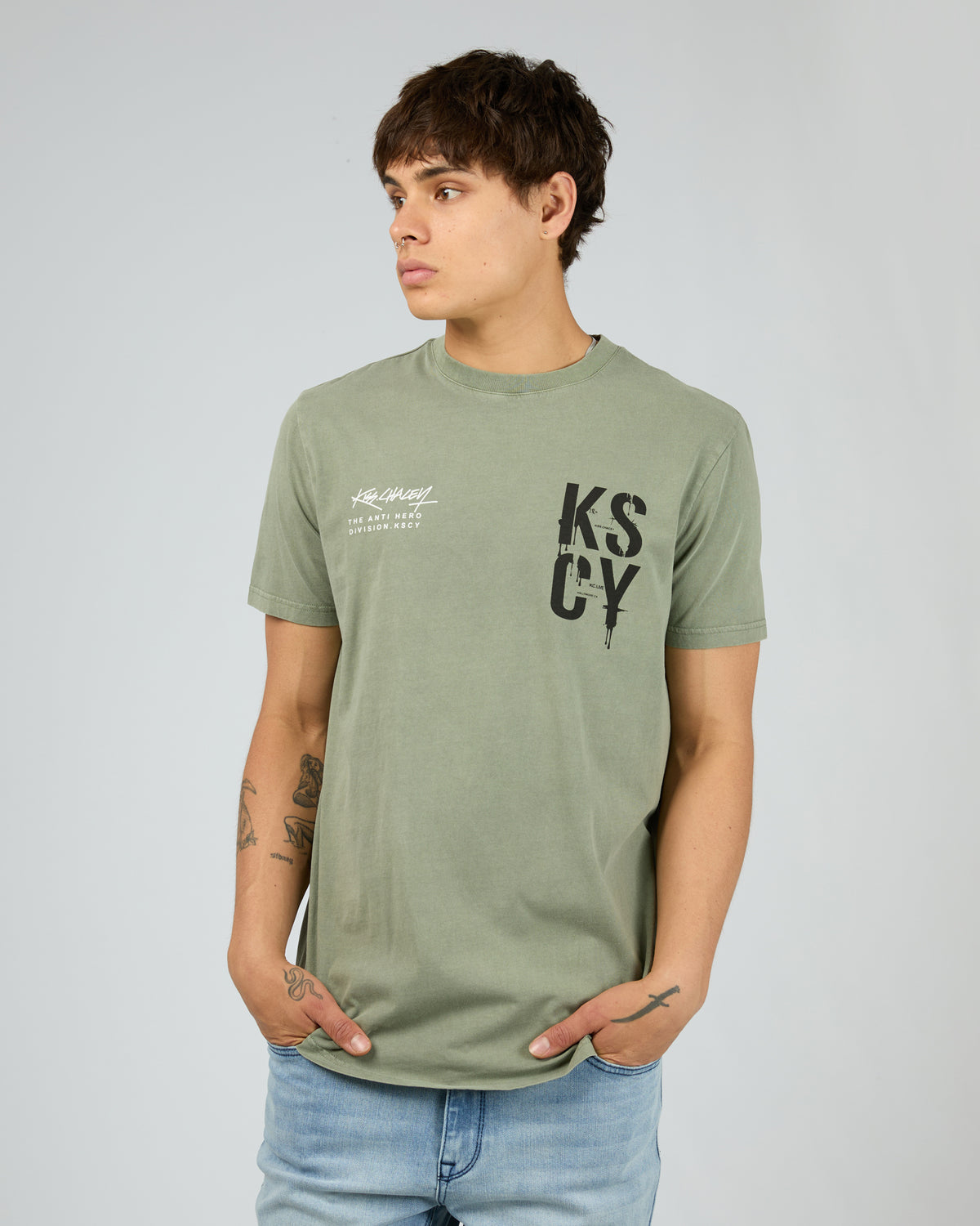 Cloak Dual Curved Tee Shadow