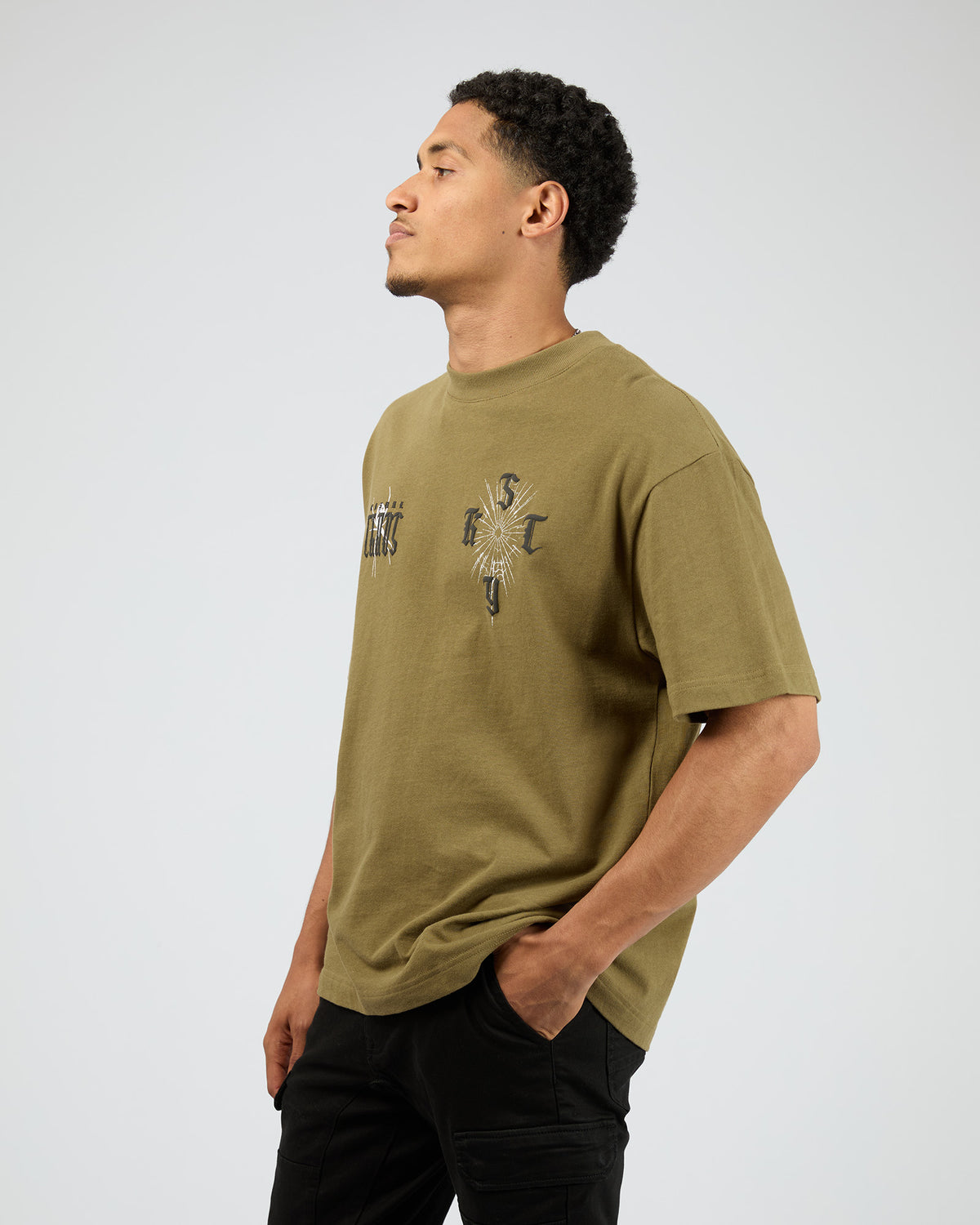Anointed Street Tee Military