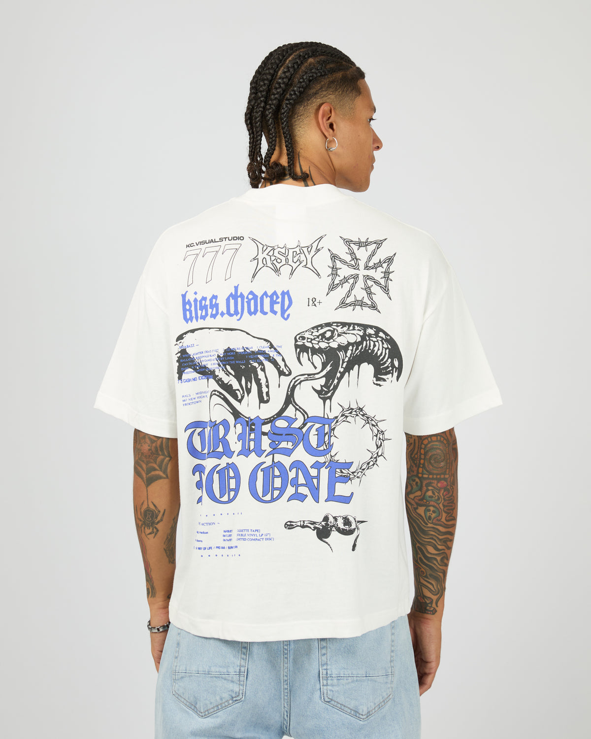 Cobra Street Tee White