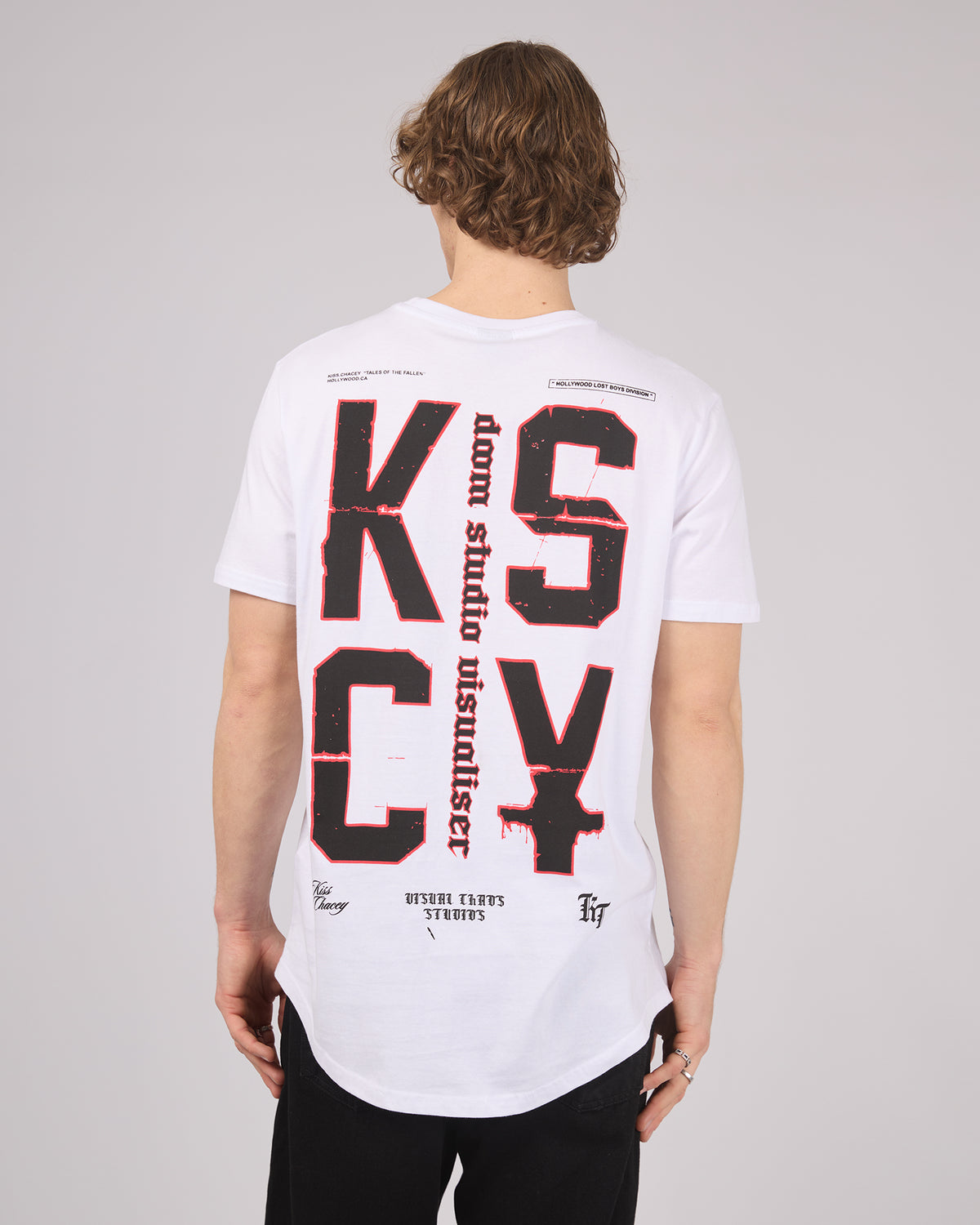 Erosion Dual Curved Tee White
