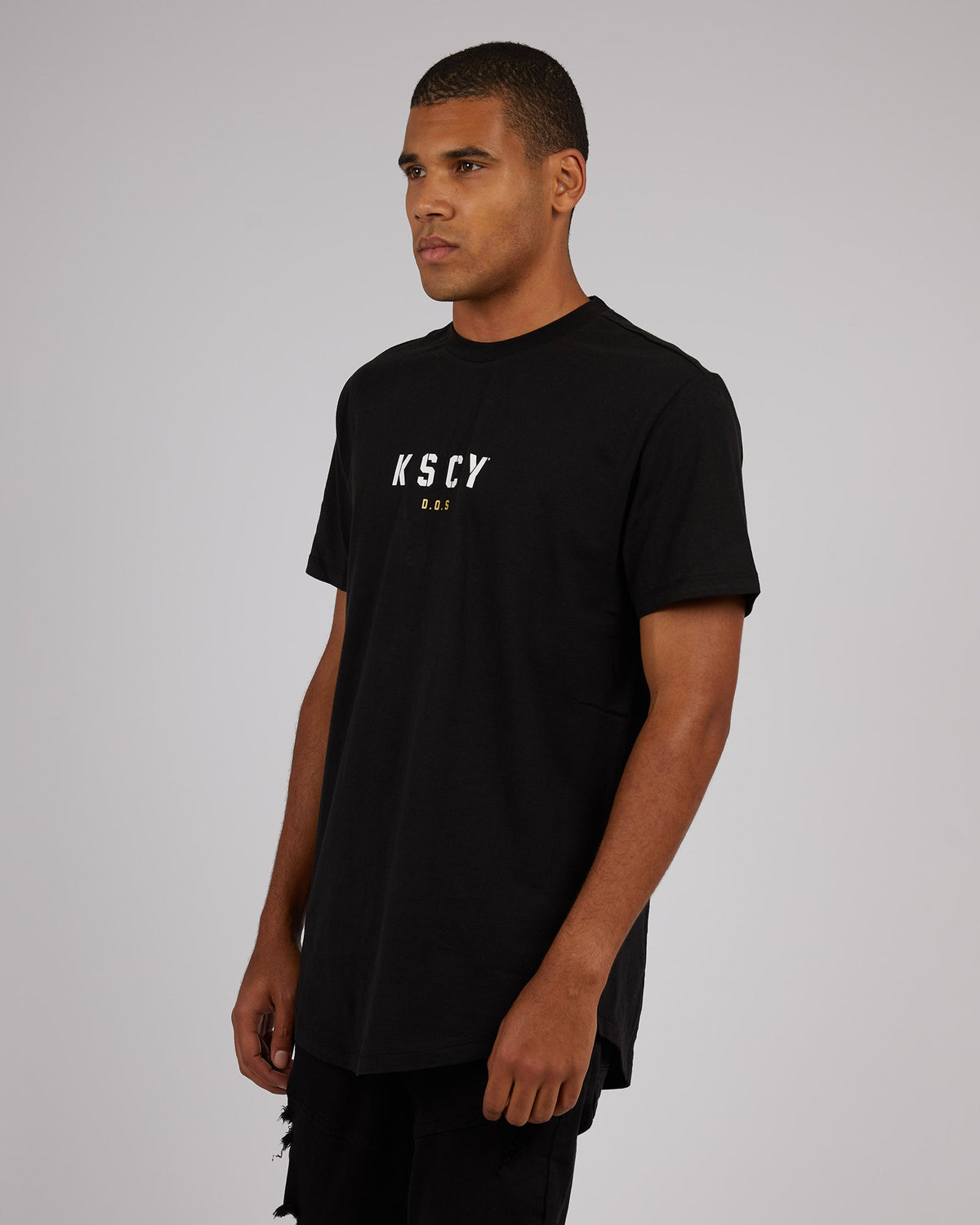 Kiss Chacey-Lambert Tee Jet Black-Edge Clothing