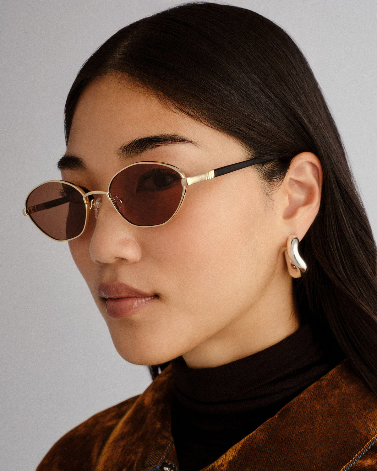 Le Bebe Gold/Brwn Mono Gold