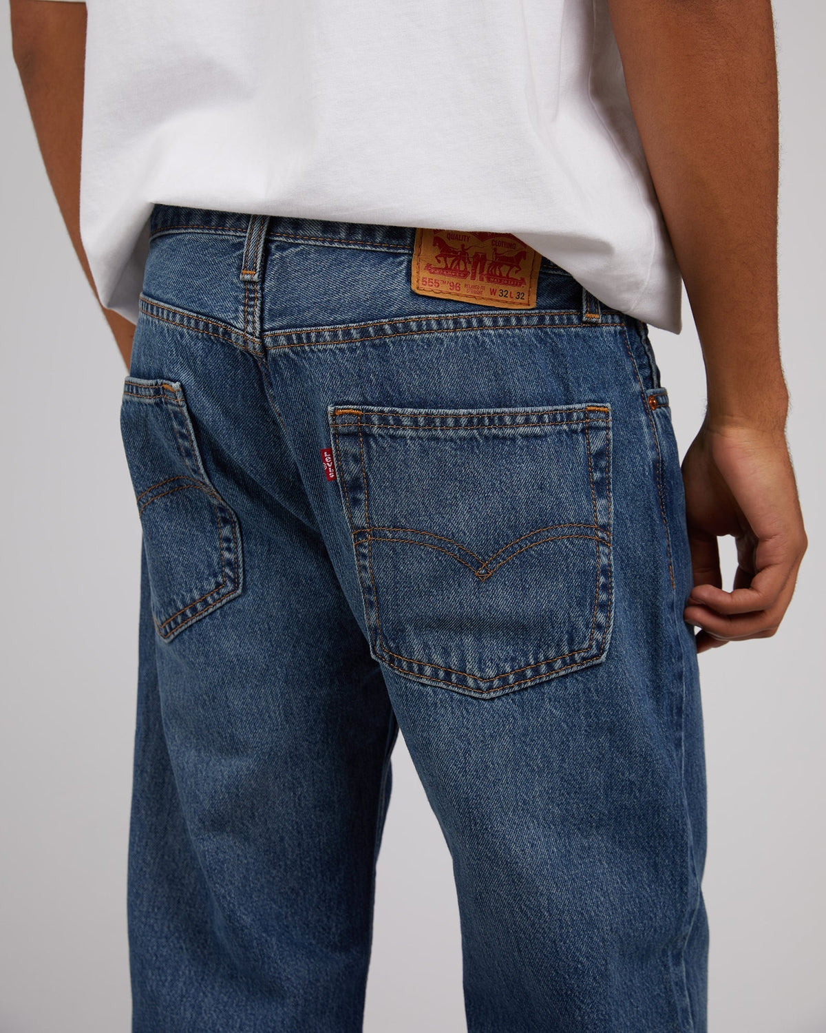 Levis-555 &#39;96 Relaxed Straight Jean Wish You Would-Edge Clothing