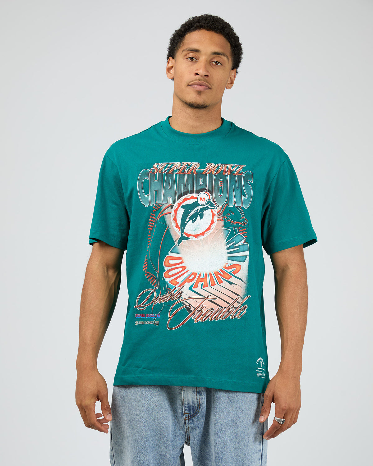 Hardlight Tee Dolphin Blue