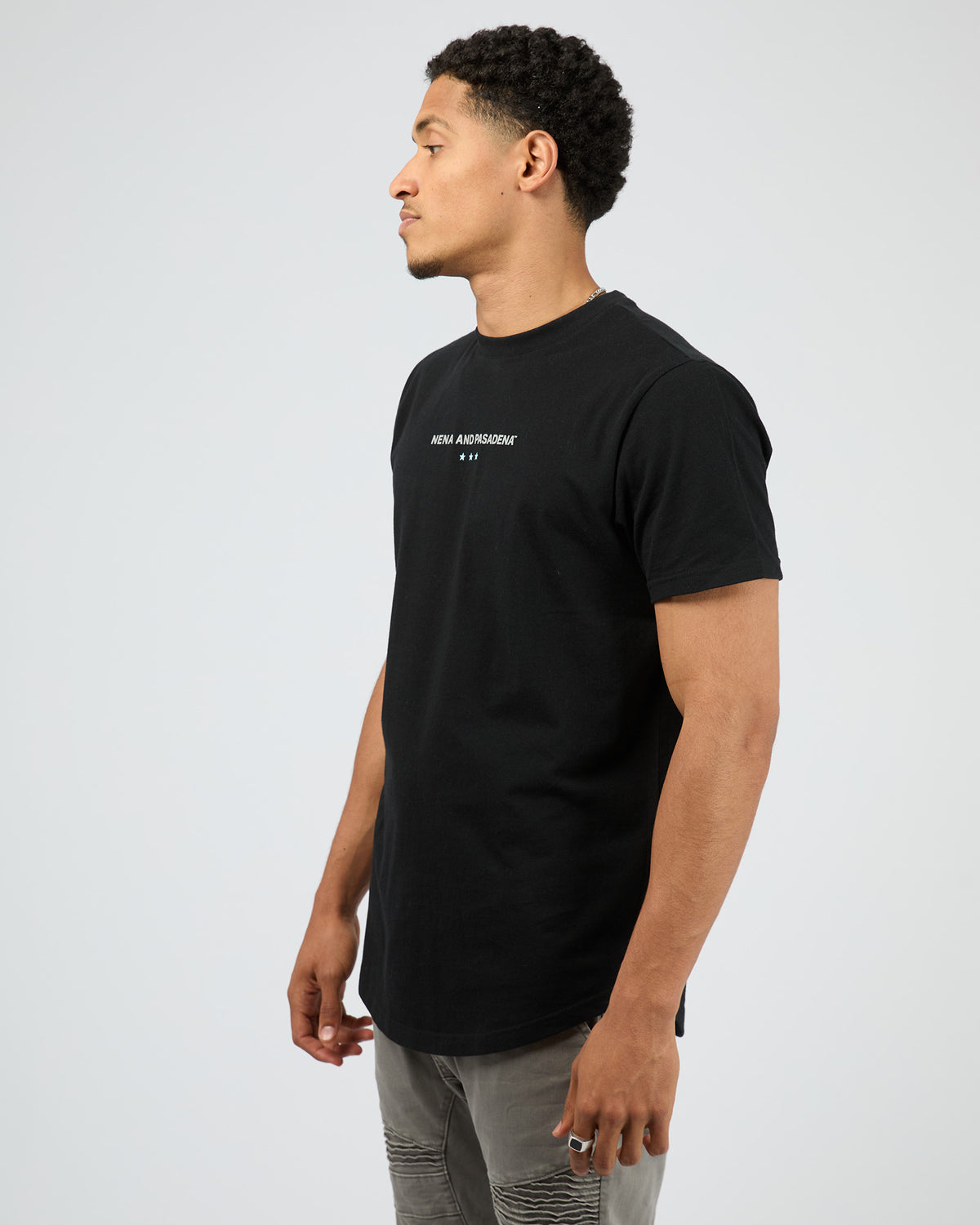 Unleash Dual Curved Tee Black