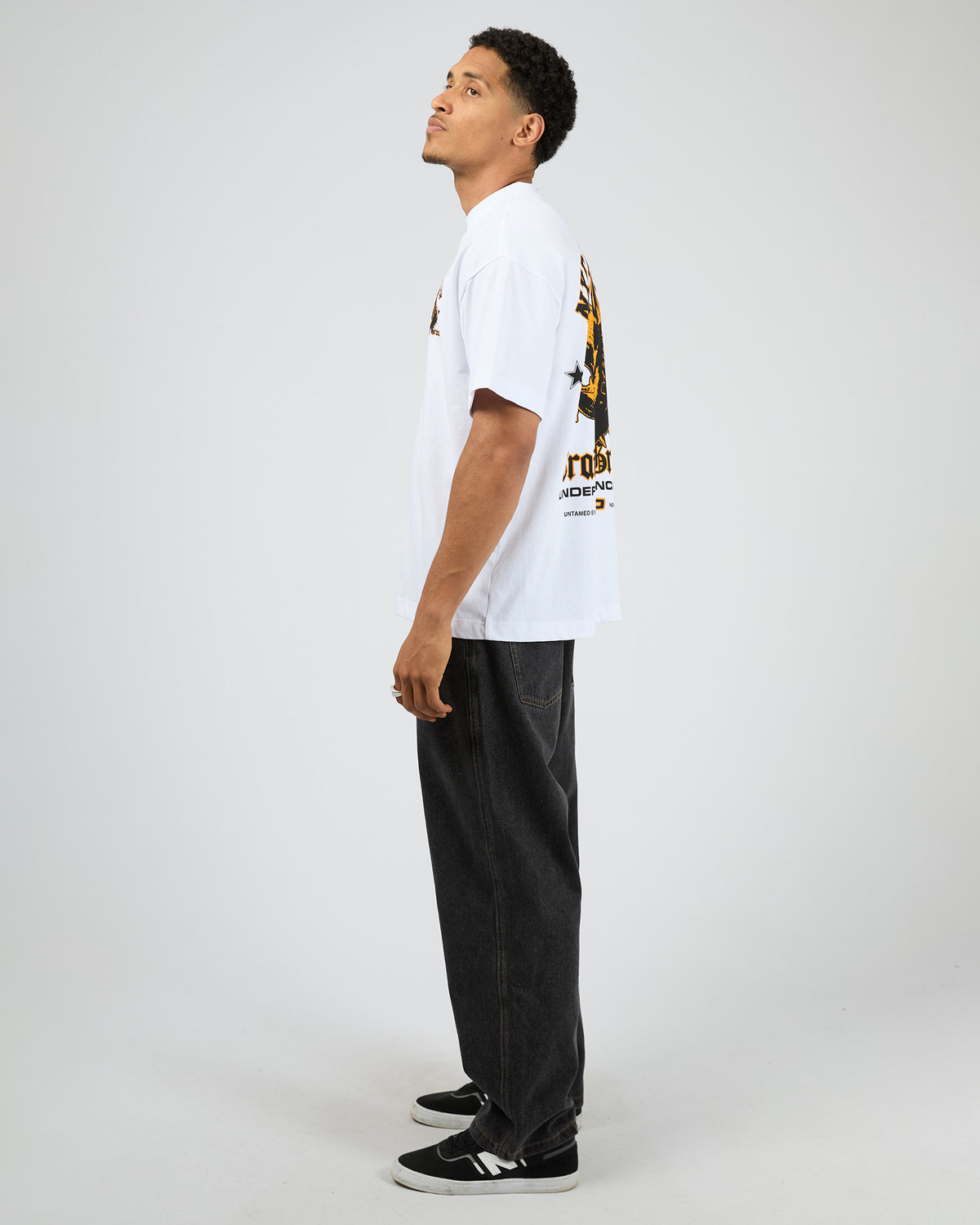 Beast Mode Raptor Tee White