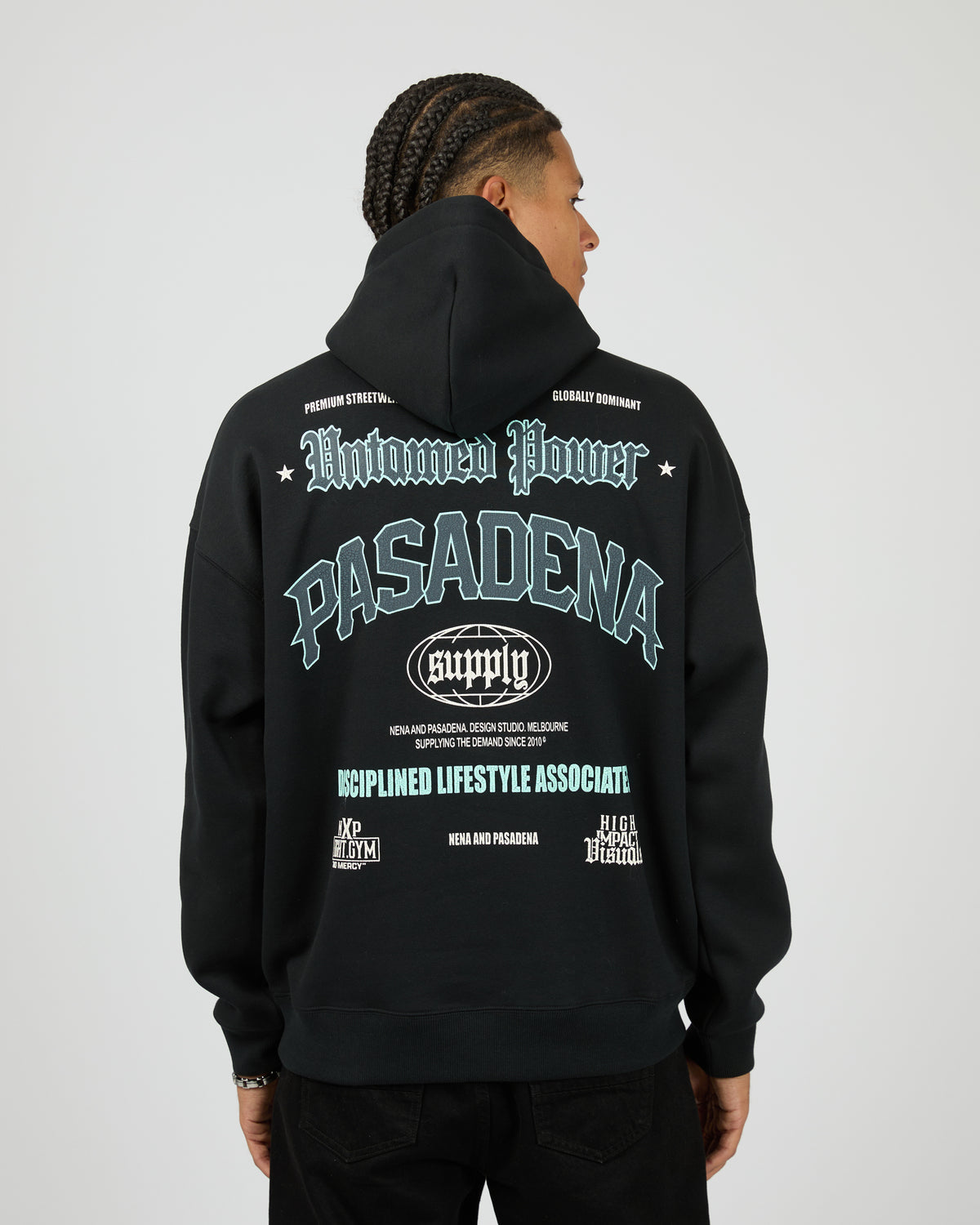 Mercy Box Fit Hoodie Black