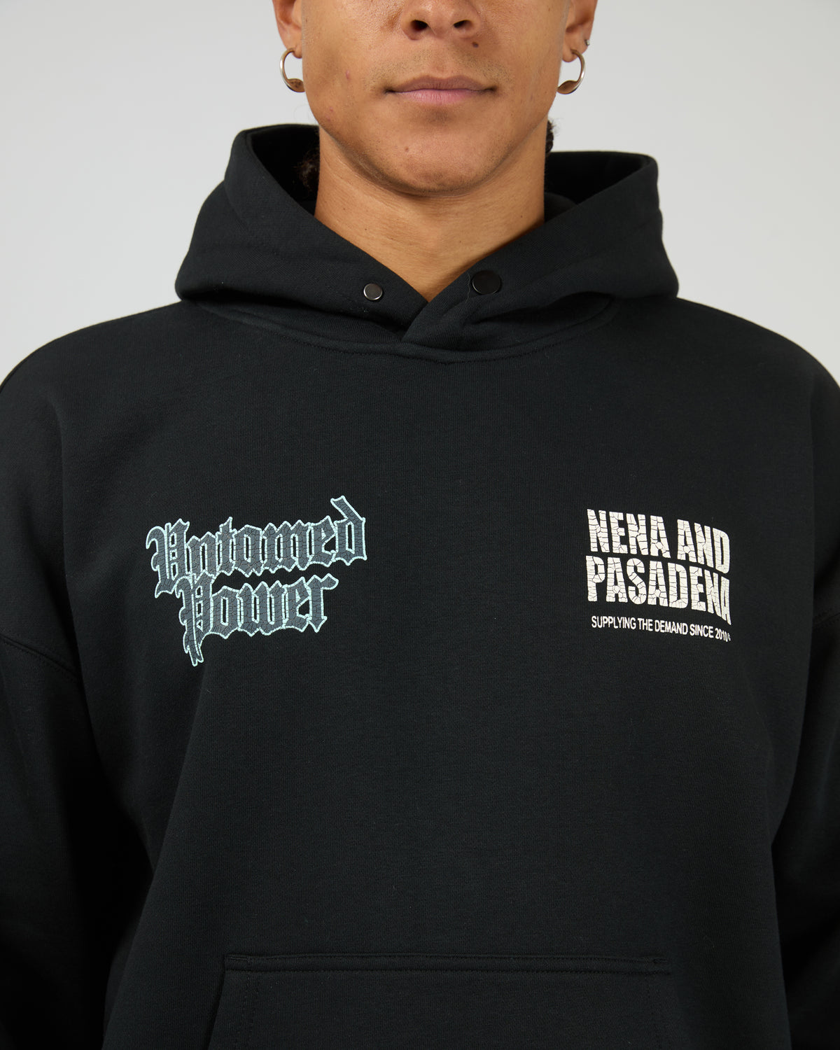 Mercy Box Fit Hoodie Black