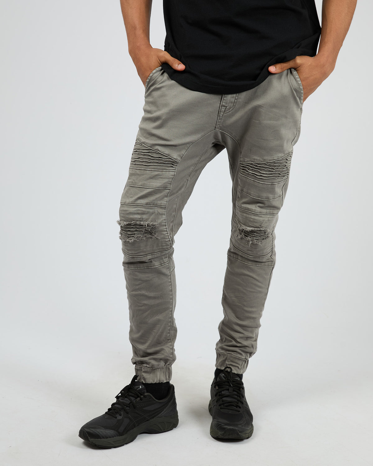 Viper Denim Jogger Black Volcano