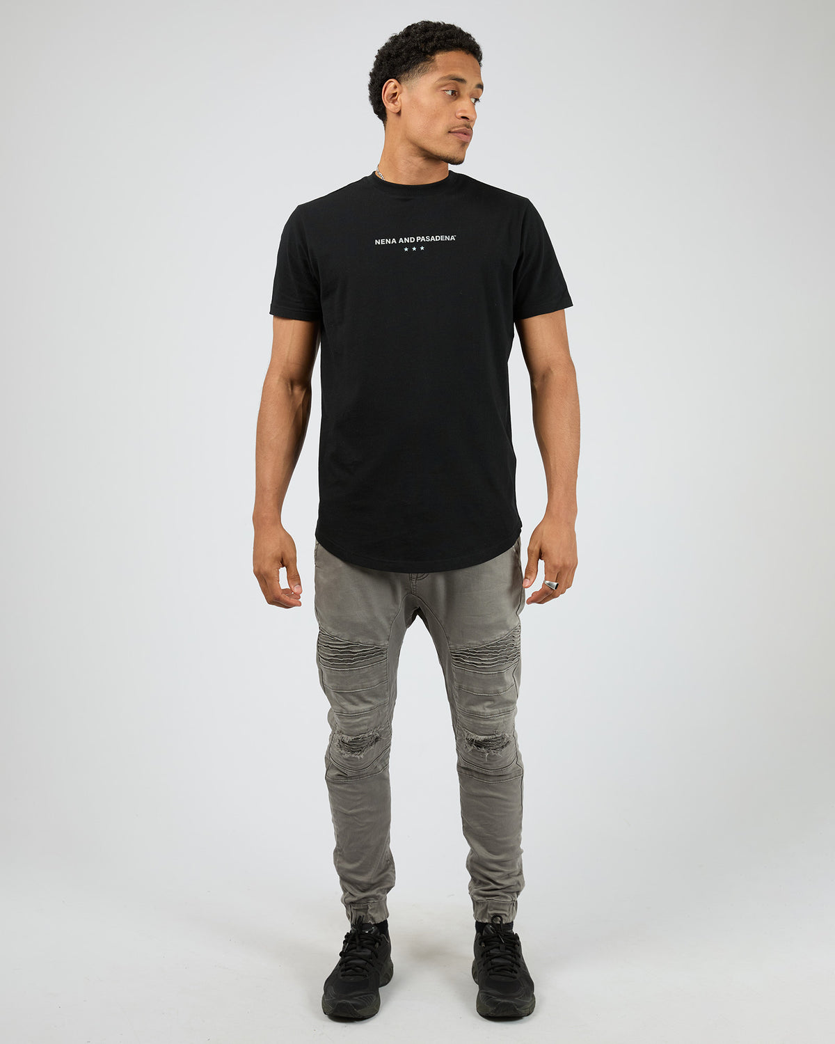 Viper Denim Jogger Black Volcano