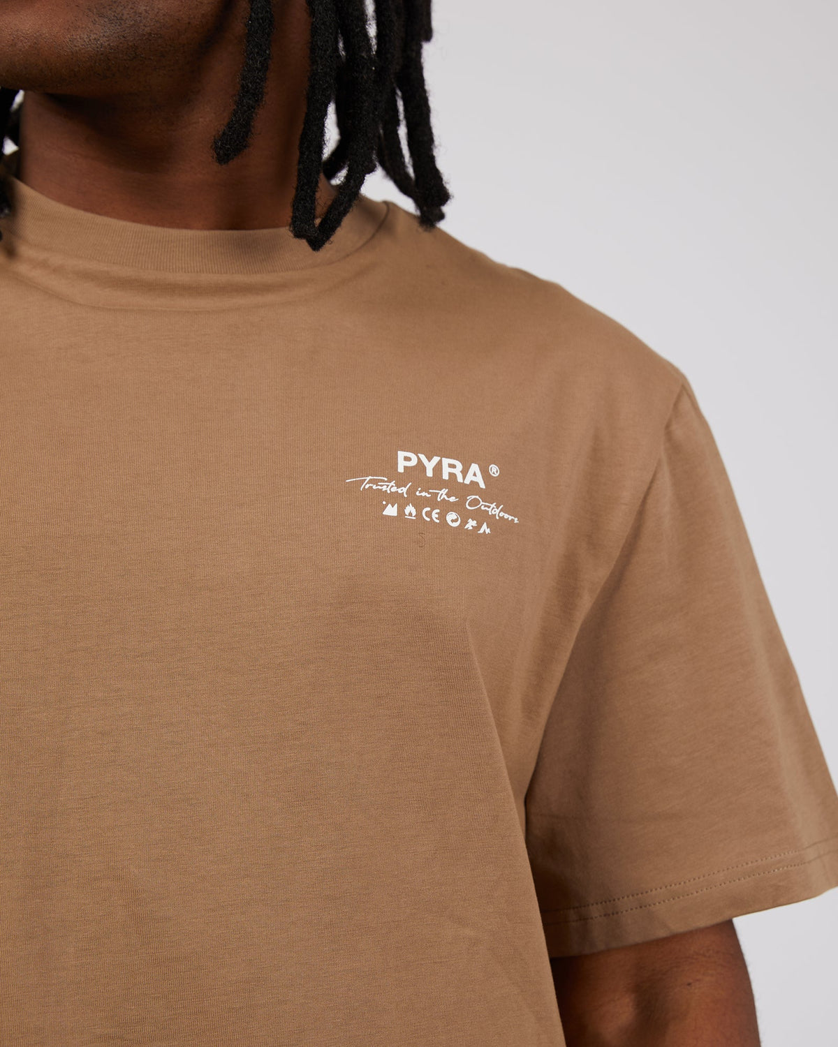 Pyra-Trusted Tee Mushroom-Edge Clothing