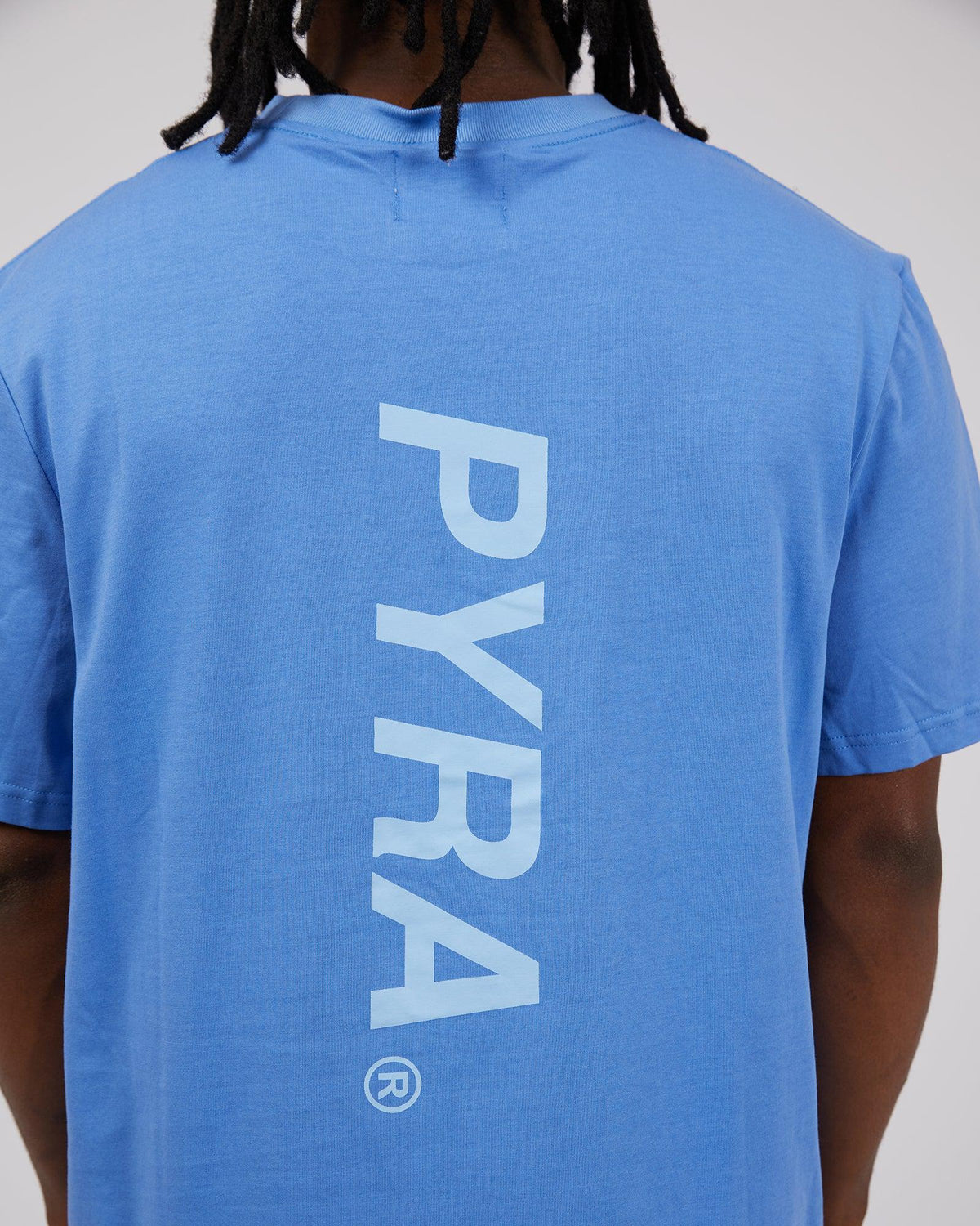 Pyra-Vert Logo Tee Blue-Edge Clothing