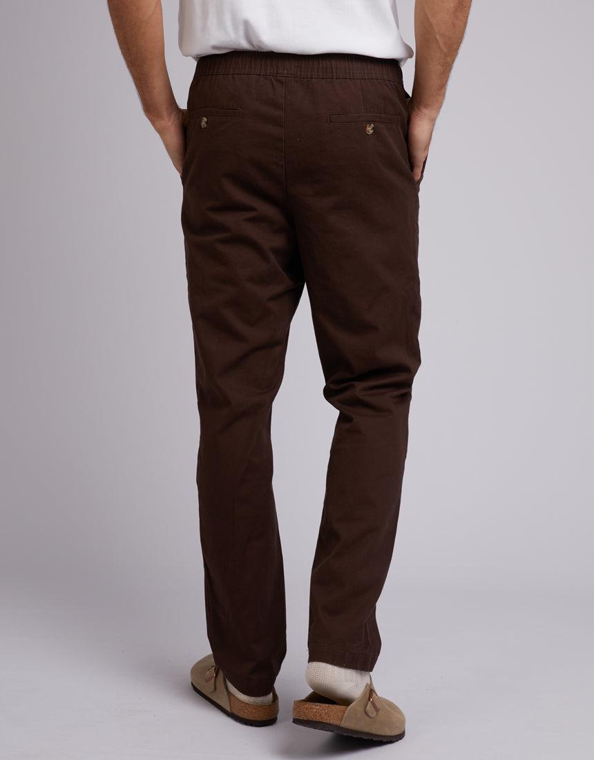 Silent Theory-Classic Pant Chocolate-Edge Clothing