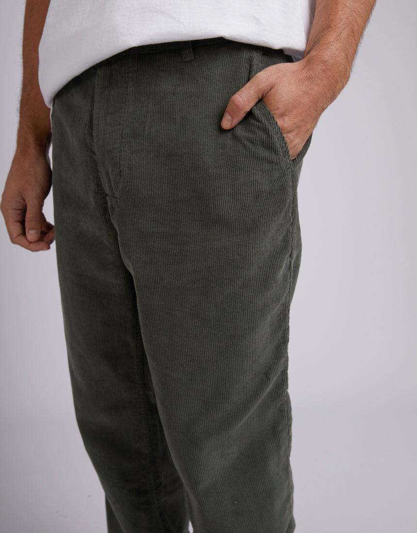 Silent Theory-Cord Pant Forrest-Edge Clothing
