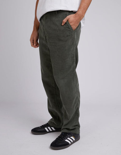Silent Theory-Cord Pant Forrest-Edge Clothing