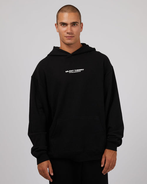 Silent Theory-Essential Theory Hoody Black-Edge Clothing