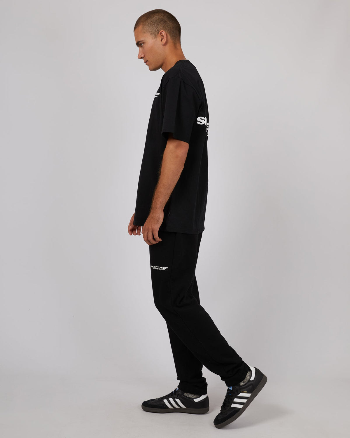 Silent Theory-Essential Theory Tee Black-Edge Clothing