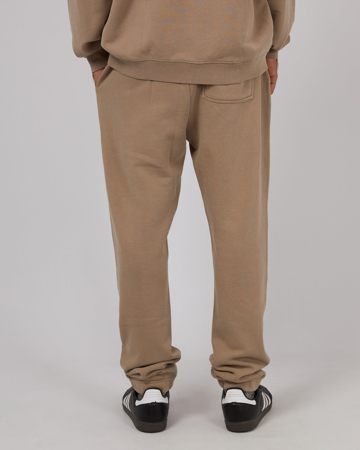 Silent Theory-Essential Theory Track Pant Tan-Edge Clothing
