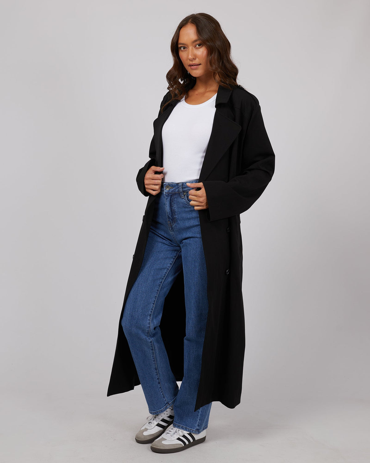 Silent Theory Ladies-Monty Trench Black-Edge Clothing