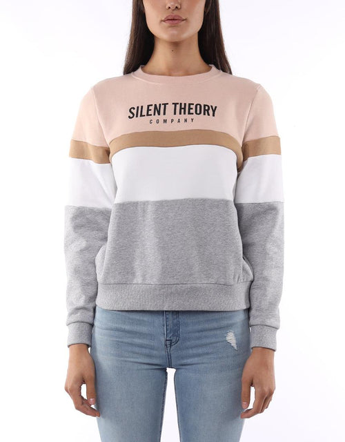 Silent Theory Ladies-Overlay Panelled Crew Candy-Edge Clothing