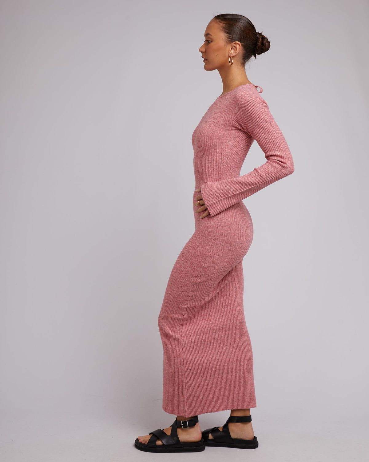 Silent Theory Ladies-Sofia Maxi Dress Terracotta-Edge Clothing