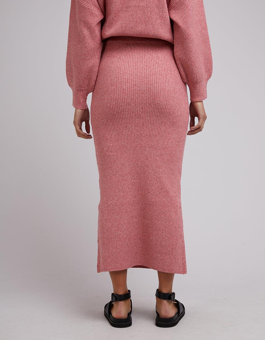 Silent Theory Ladies-Sofia Maxi Skirt Terracotta-Edge Clothing