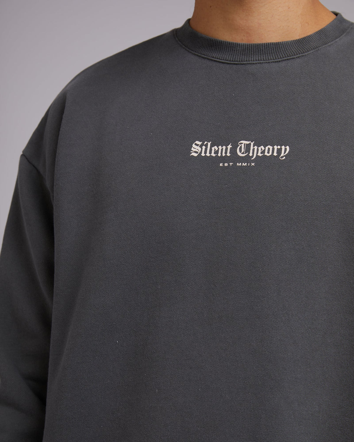 Silent Theory-Ollie Crew Coal-Edge Clothing