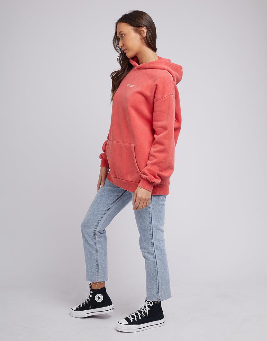 Silent Theory One-Society Hoody Red-Edge Clothing